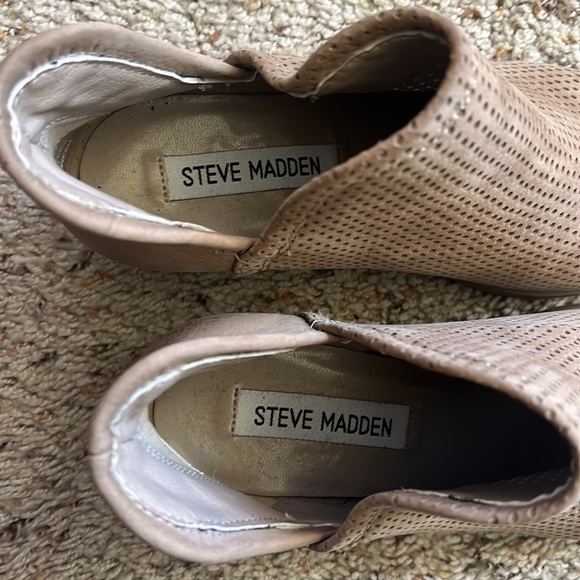 Steve Madden Kolina 6.5 Bootie Boots Sandy Tan Color - Picture 6 of 6